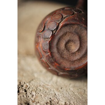 ボーフラ型 竹根急須/茶壺　U283 