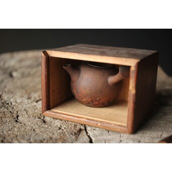 ボーフラ型 竹根急須/茶壺　U283 