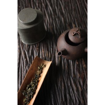 ボーフラ型 竹根急須/茶壺　U283 