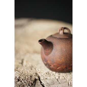 ボーフラ型 竹根急須/茶壺　U283 