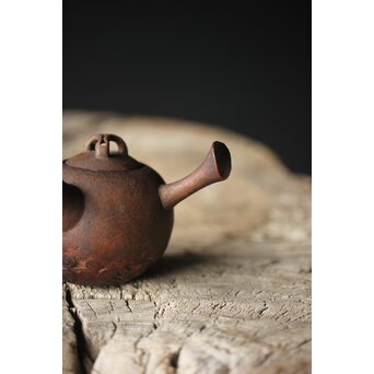 ボーフラ型 竹根急須/茶壺　U283 