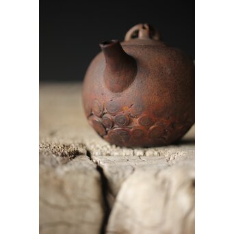 ボーフラ型 竹根急須/茶壺　U283 