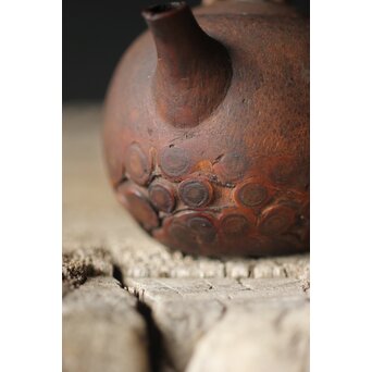 ボーフラ型 竹根急須/茶壺　U283 