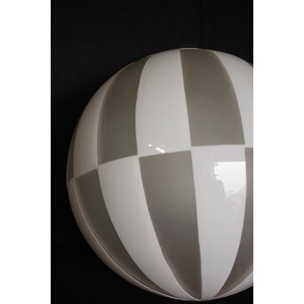 ストライプ模様 切子球体電笠　A023 