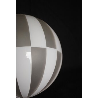 ストライプ模様 切子球体電笠　A023 