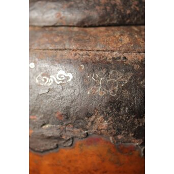 鉄被 銅打出手炉/香炉　M313 