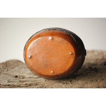 鉄被 銅打出手炉/香炉　M313 