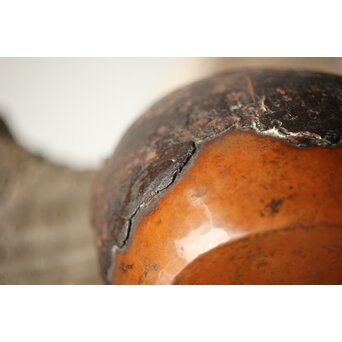 鉄被 銅打出手炉/香炉　M313 