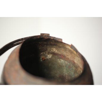 鉄被 銅打出手炉/香炉　M313 