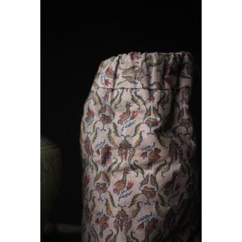 中国陶磁 龍泉窯 七官青磁 紫檀意台 瓶/花瓶　P339 