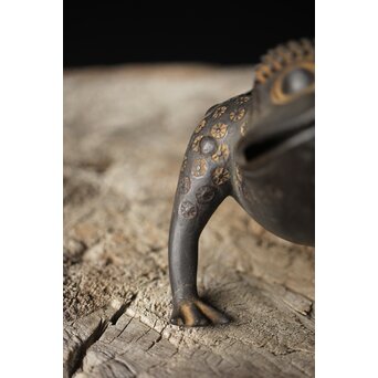 清代 劉海蟾/刘海戏 蟾 蛙 蝦蟇 香熏/香炉　M314 