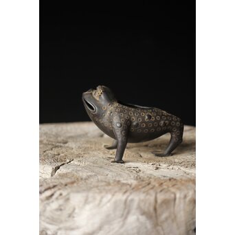 清代 劉海蟾/刘海戏 蟾 蛙 蝦蟇 香熏/香炉　M314