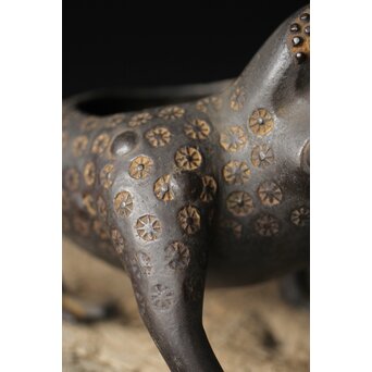 清代 劉海蟾/刘海戏 蟾 蛙 蝦蟇 香熏/香炉　M314 