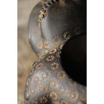 清代 劉海蟾/刘海戏 蟾 蛙 蝦蟇 香熏/香炉　M314 