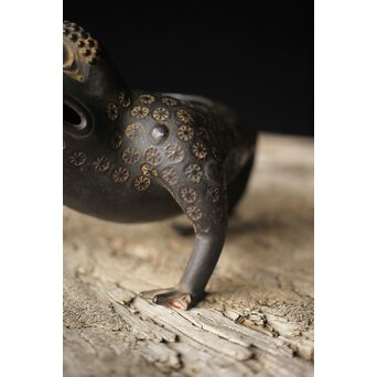 清代 劉海蟾/刘海戏 蟾 蛙 蝦蟇 香熏/香炉　M314 