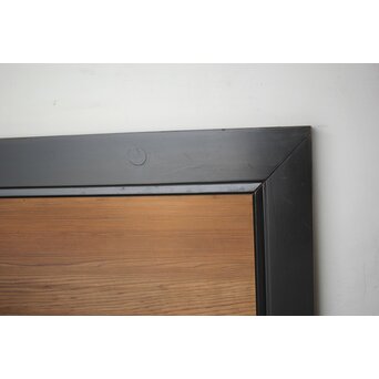 特大幅広 黒枠桐紋透かし欄間　R0186 