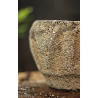 しのぎ紋つくばい/薬研　U285 