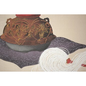 八宝堂/八寶堂 御伽絵 児島玉鳳画 木版画15枚　Z301 