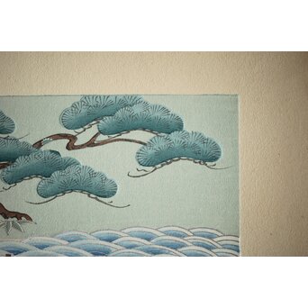 八宝堂/八寶堂 御伽絵 児島玉鳳画 木版画15枚　Z301 