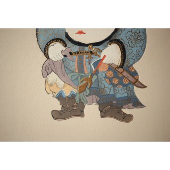 八宝堂/八寶堂 御伽絵 児島玉鳳画 木版画15枚　Z301 