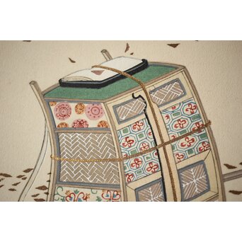 八宝堂/八寶堂 御伽絵 児島玉鳳画 木版画15枚　Z301 