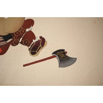 八宝堂/八寶堂 御伽絵 児島玉鳳画 木版画15枚　Z301 