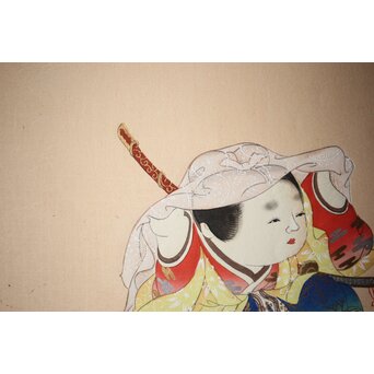 八宝堂/八寶堂 御伽絵 児島玉鳳画 木版画15枚　Z301 