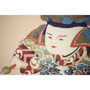 八宝堂/八寶堂 御伽絵 児島玉鳳画 木版画15枚　Z301 