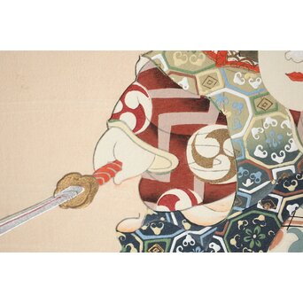 八宝堂/八寶堂 御伽絵 児島玉鳳画 木版画15枚　Z301 