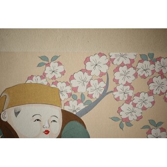 八宝堂/八寶堂 御伽絵 児島玉鳳画 木版画15枚　Z301 