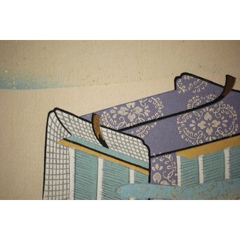 八宝堂/八寶堂 御伽絵 児島玉鳳画 木版画15枚　Z301 