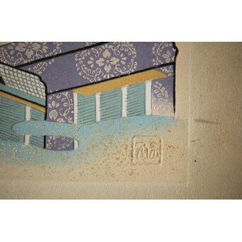 八宝堂/八寶堂 御伽絵 児島玉鳳画 木版画15枚　Z301 