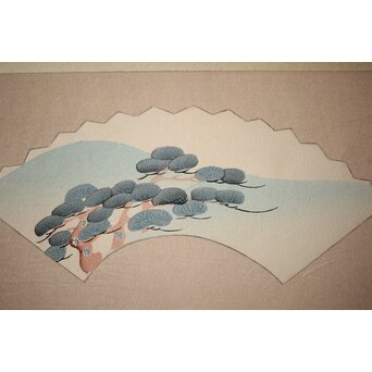 八宝堂/八寶堂 御伽絵 児島玉鳳画 木版画15枚　Z301 
