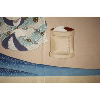 八宝堂/八寶堂 御伽絵 児島玉鳳画 木版画15枚　Z301 