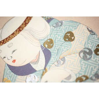 八宝堂/八寶堂 御伽絵 児島玉鳳画 木版画15枚　Z301 