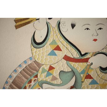 八宝堂/八寶堂 御伽絵 児島玉鳳画 木版画15枚　Z301 