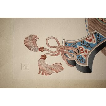 八宝堂/八寶堂 御伽絵 児島玉鳳画 木版画15枚　Z301 