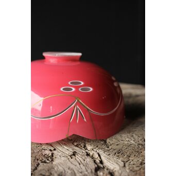 金赤被 切子電笠/照明　A027 