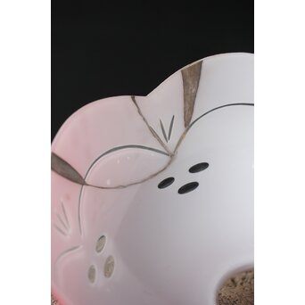 金赤被 切子電笠/照明　A027 