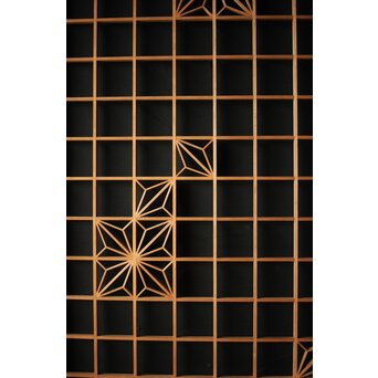 組子欄間 2枚1組　R0187 