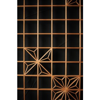 組子欄間 2枚1組　R0187 