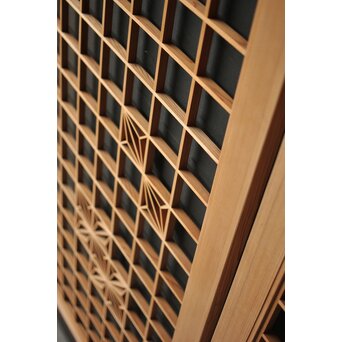 組子欄間 2枚1組　R0187 