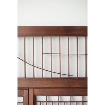 三保の松原 書院欄間 5枚1組　R0195 