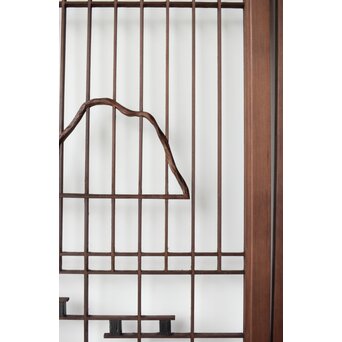 三保の松原 書院欄間 5枚1組　R0195 