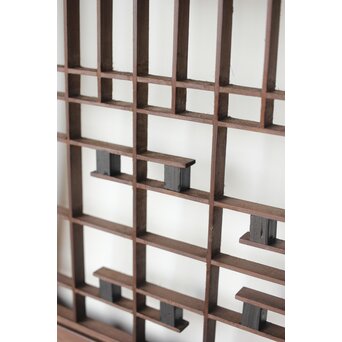 三保の松原 書院欄間 5枚1組　R0195 