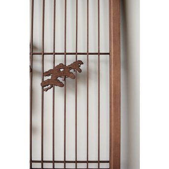 三保の松原 書院欄間 5枚1組　R0195 