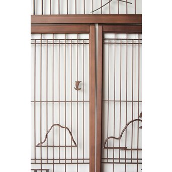 三保の松原 書院欄間 5枚1組　R0195 