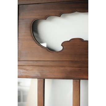 宝珠透かし ガラス戸 2枚1組　GD0102 