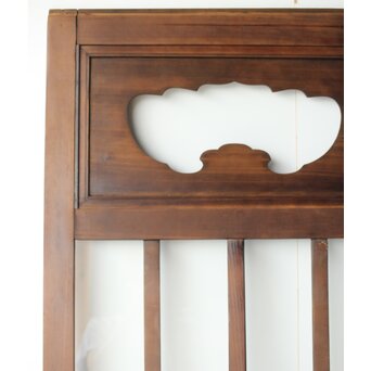 宝珠透かし ガラス戸 2枚1組　GD0102 