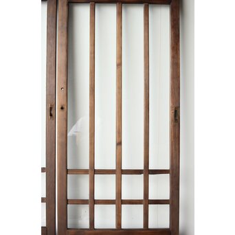 宝珠透かし ガラス戸 2枚1組　GD0102 